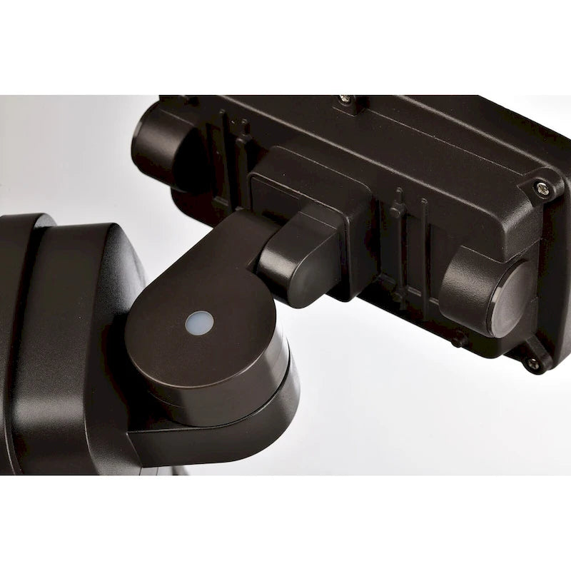 Projecteur de sécurité extérieur LED 26 W, 2500 lumens, noir/blanc/bronze, avec allumage automatique crépusculaire (1 tête).