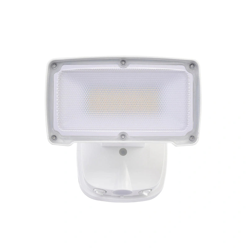 Projecteur de sécurité extérieur LED 26 W, 2500 lumens, noir/blanc/bronze, avec allumage automatique crépusculaire (1 tête).