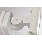 Projecteur de sécurité extérieur LED 26 W, 2500 lumens, noir/blanc/bronze, avec allumage automatique crépusculaire (1 tête).