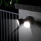 Projecteur mural extérieur LED intégré Lutec 2 lumières noir - 10,28 x 5,04 x 5,59