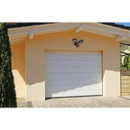 Projecteur de sécurité LED - Double tête - Finition noire - 3000K - Avec détecteur de mouvement - 120V