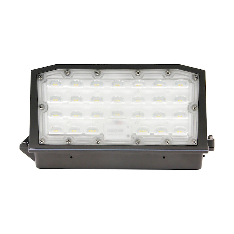 80 Watt Full Cutoff LED Wall Pack CCT Selectable 9600-10K Lumens DLC - 80 Watt
