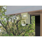 Projecteur de sécurité LED à détecteur de mouvement IQ America 700 lumens, alimenté par batterie, avec support en L