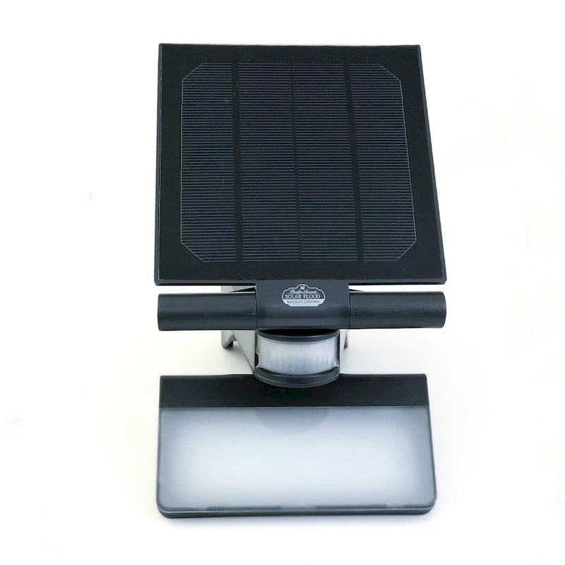 Pacific Accents Motion Activated Solar Flood Light 100 LED - Black