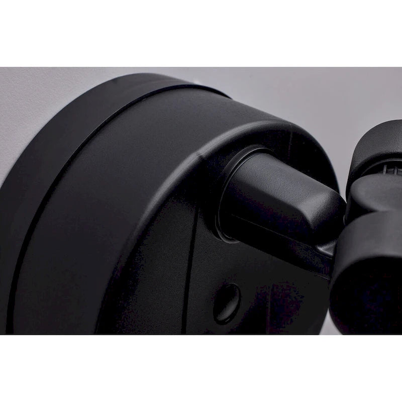 Projecteur de sécurité extérieur rectangulaire intelligent 36 W avec caméra, compatible avec les étoiles de mer, blanc et noir réglables.