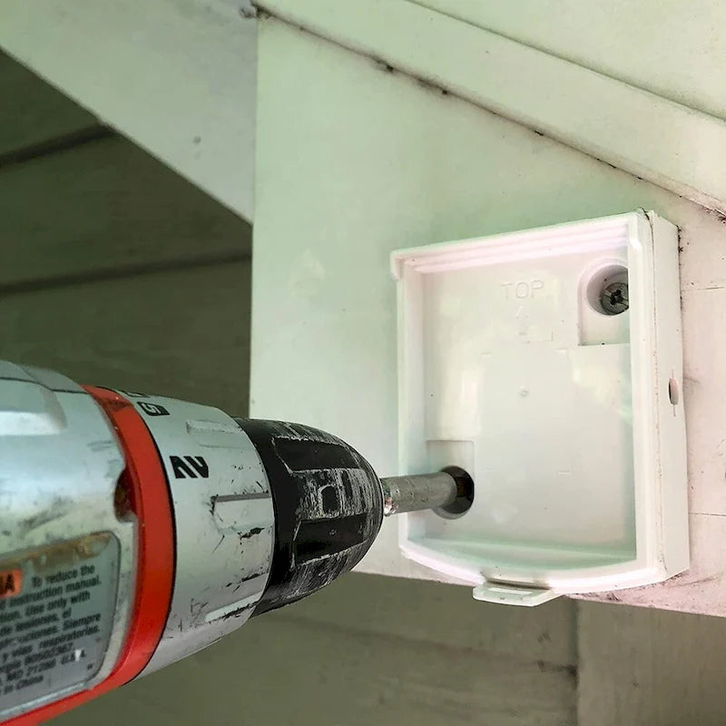 IQ America 280 Lumen Battery Operated LED Motion Security Sensor Flood Light Bronze