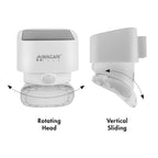 Applique solaire murale Wagan 2000 lumens - Blanche