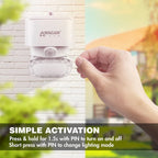 Applique solaire murale Wagan 2000 lumens - Blanche